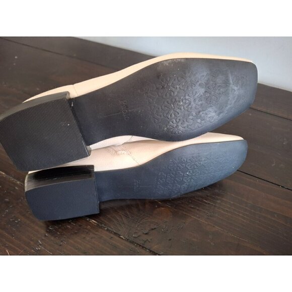 Linea Paolo Faux Leather Rad Bootie in Cream/NWOB, Sz. 4M - Picture 8 of 9